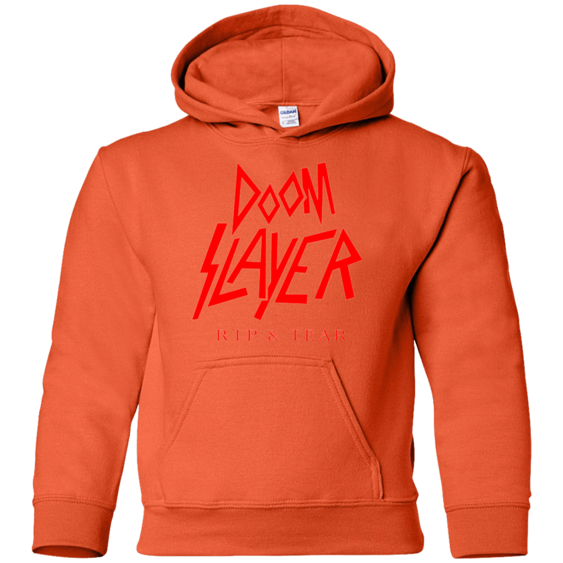Sweatshirts Orange / YS Doom Slayer Youth Hoodie