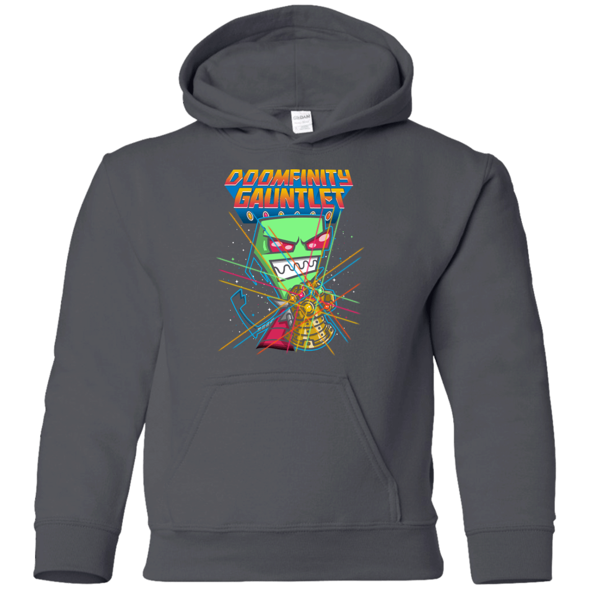 Sweatshirts Charcoal / YS DOOMFINITY Youth Hoodie
