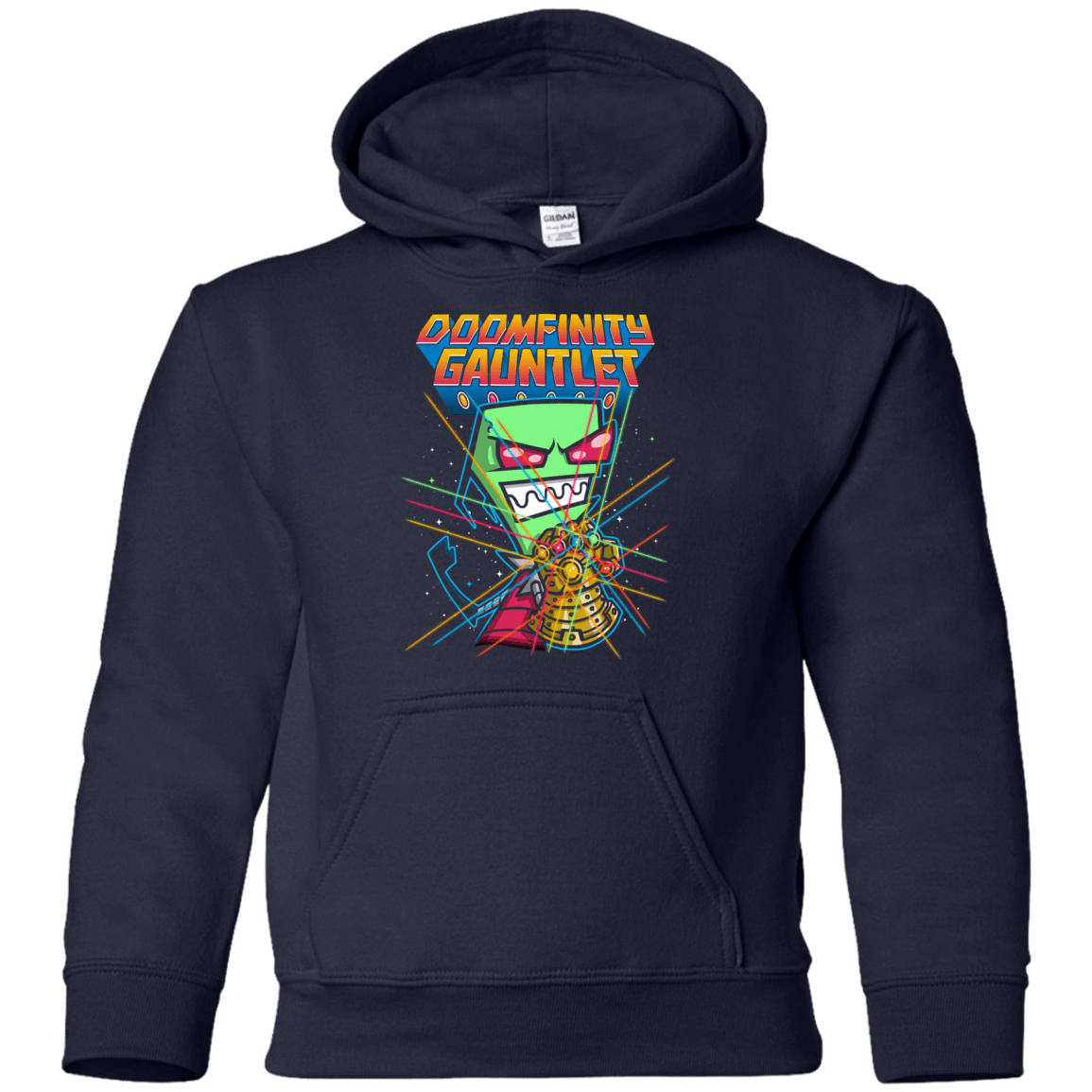Sweatshirts Navy / YS DOOMFINITY Youth Hoodie