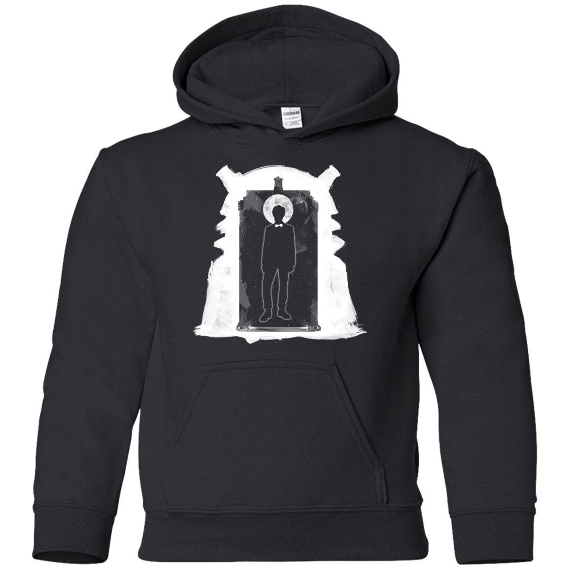 Sweatshirts Black / YS Doorway Whoniverse Youth Hoodie