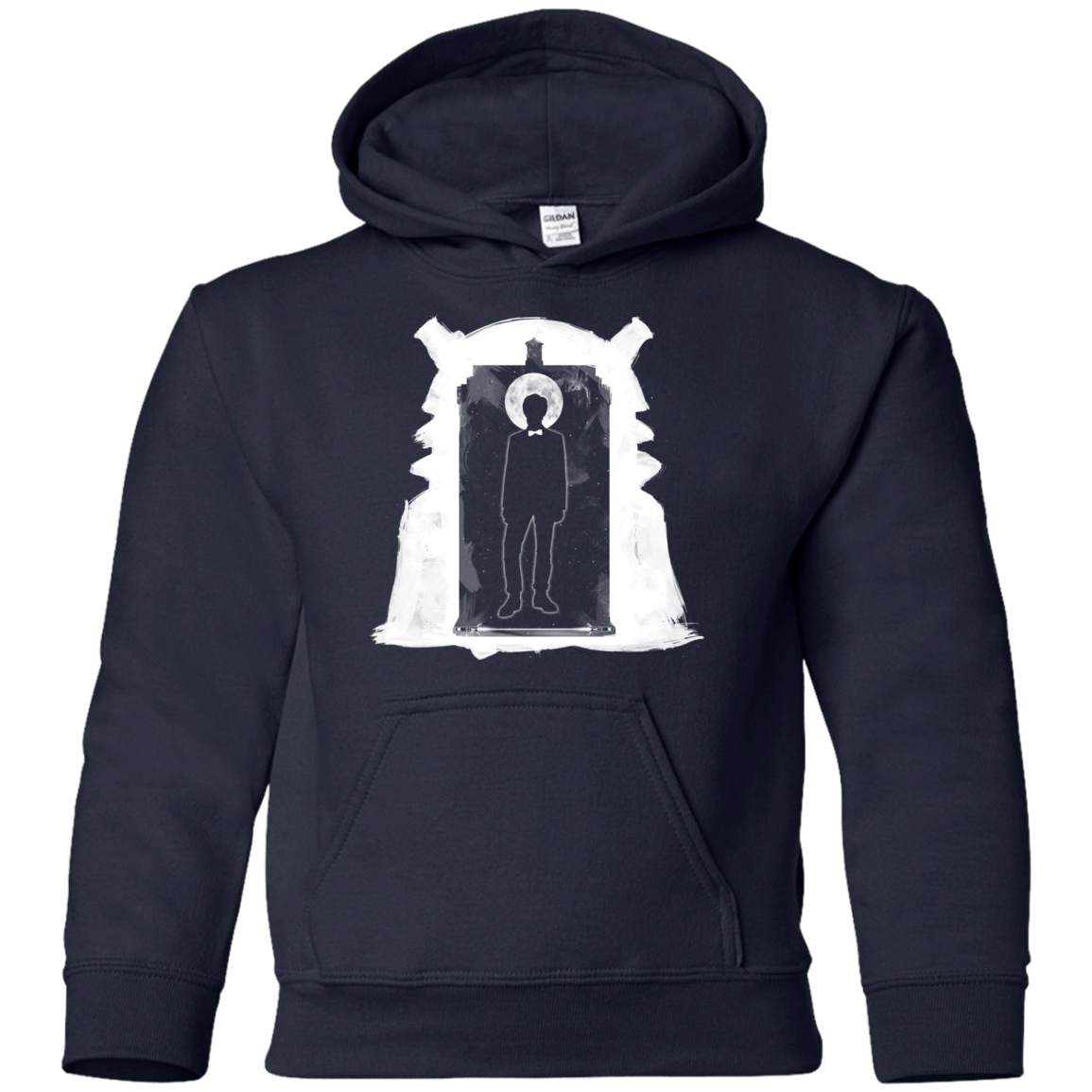 Sweatshirts Navy / YS Doorway Whoniverse Youth Hoodie