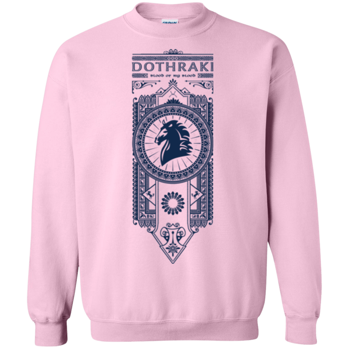 Sweatshirts Light Pink / Small Dothraki Crewneck Sweatshirt