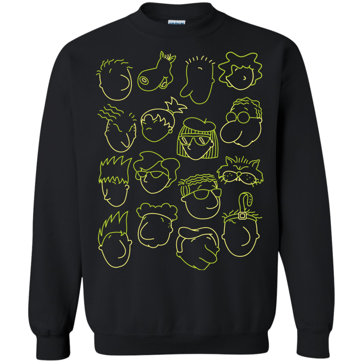 Sweatshirts Black / S DOUG Crewneck Sweatshirt