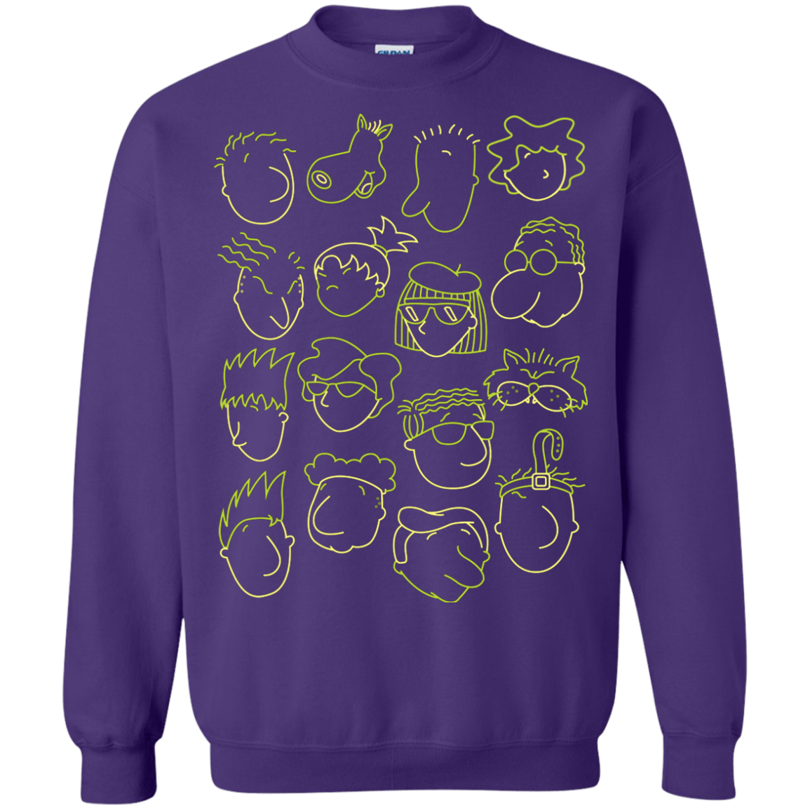 Sweatshirts Purple / S DOUG Crewneck Sweatshirt