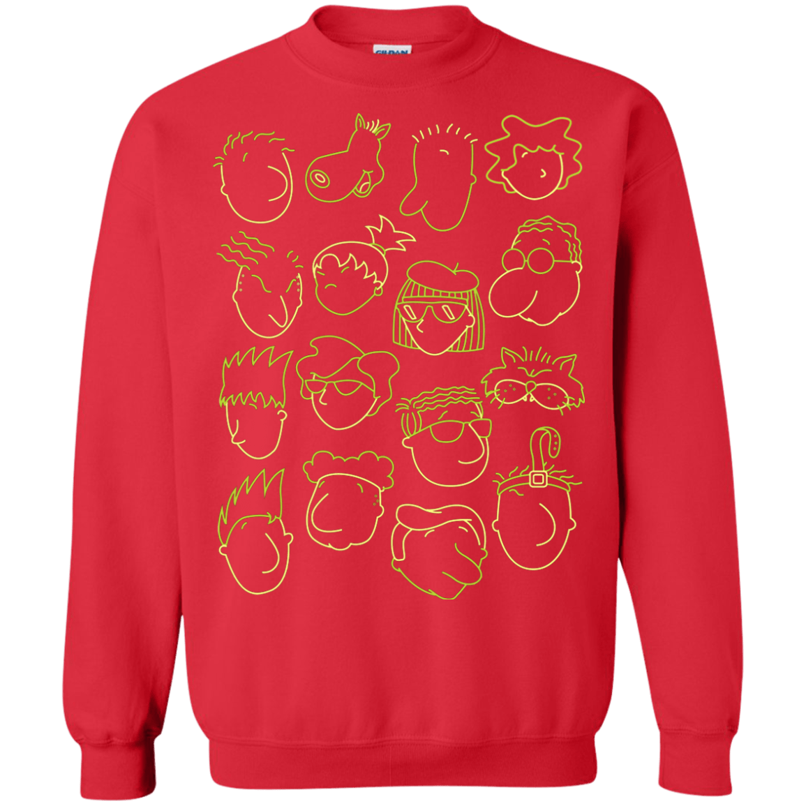 Sweatshirts Red / S DOUG Crewneck Sweatshirt