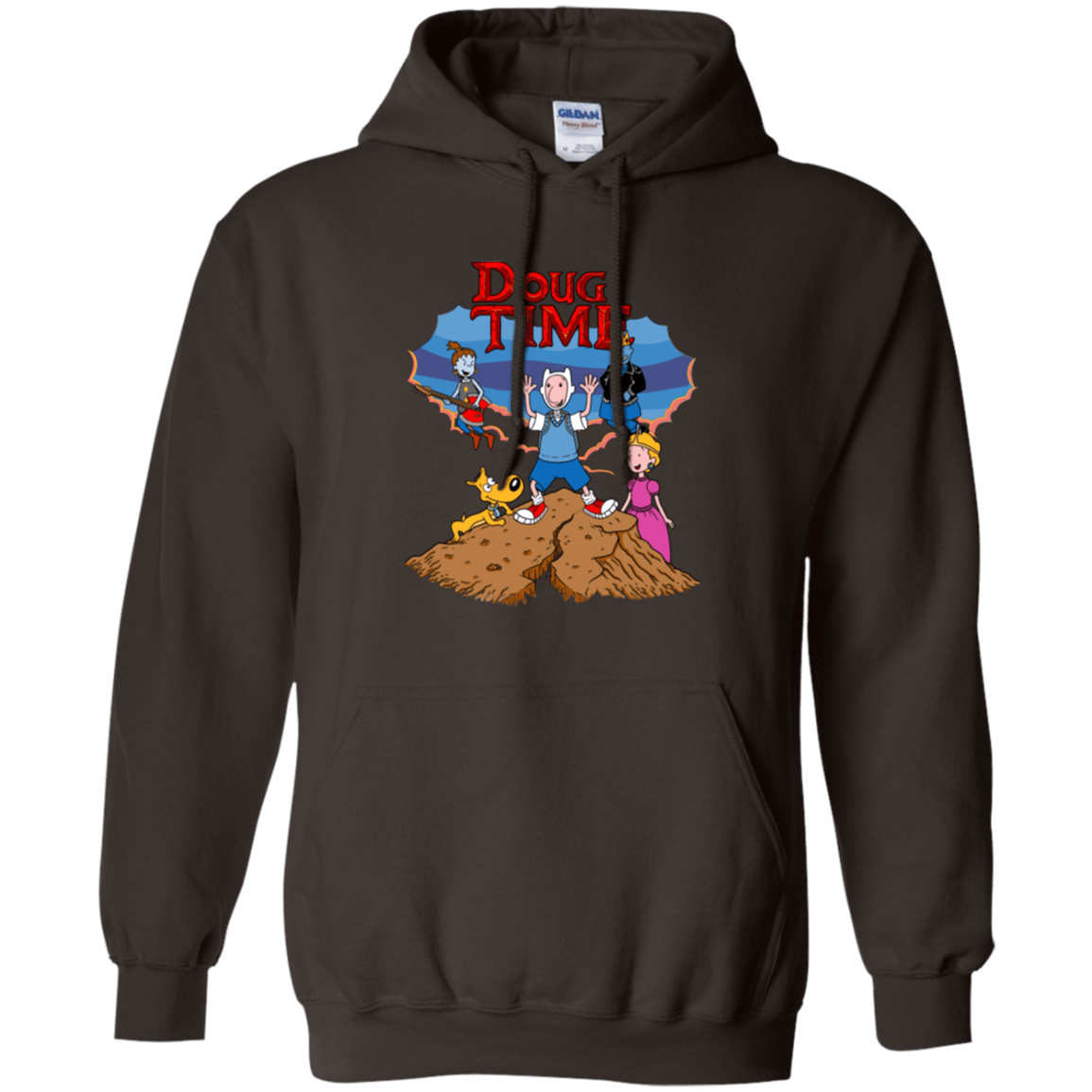 Sweatshirts Dark Chocolate / Small Doug Time Pullover Hoodie