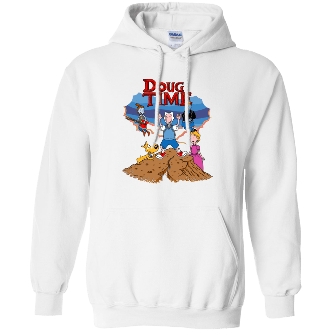 Sweatshirts White / Small Doug Time Pullover Hoodie