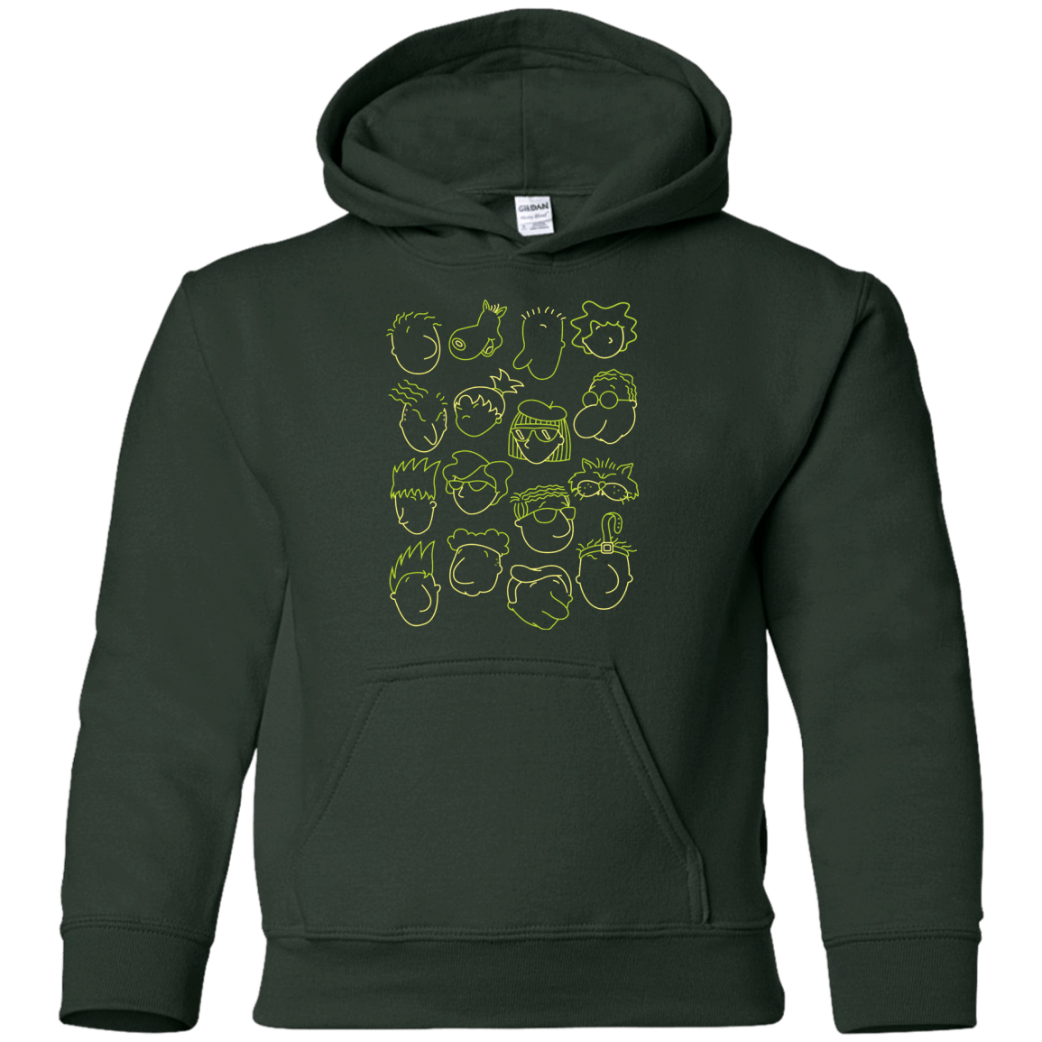 Sweatshirts Forest Green / YS DOUG Youth Hoodie