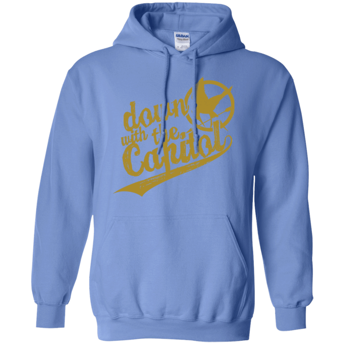 Sweatshirts Carolina Blue / Small Down with the Capitol Pullover Hoodie