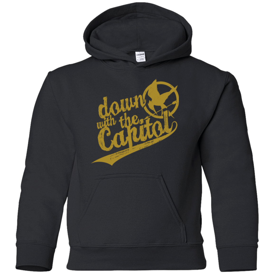Sweatshirts Black / YS Down with the Capitol Youth Hoodie