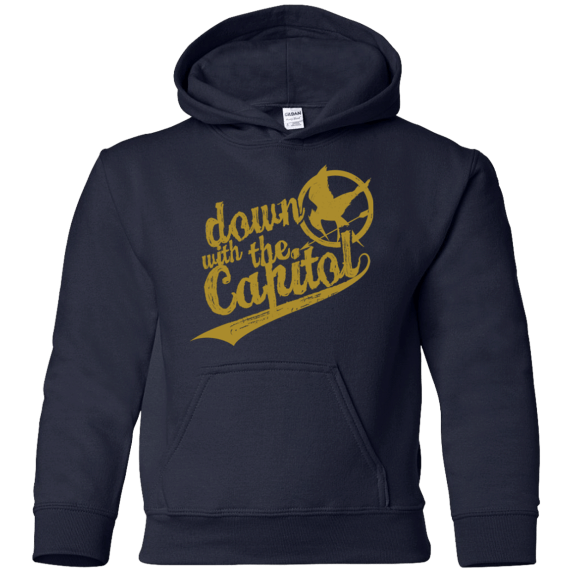 Sweatshirts Navy / YS Down with the Capitol Youth Hoodie