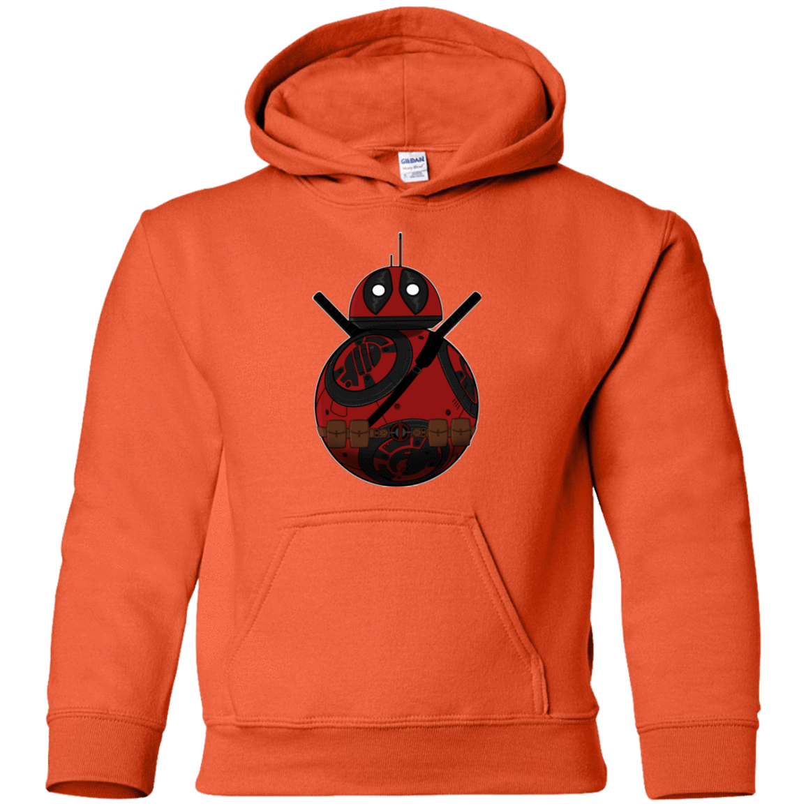 Sweatshirts Orange / YS DP8 Youth Hoodie