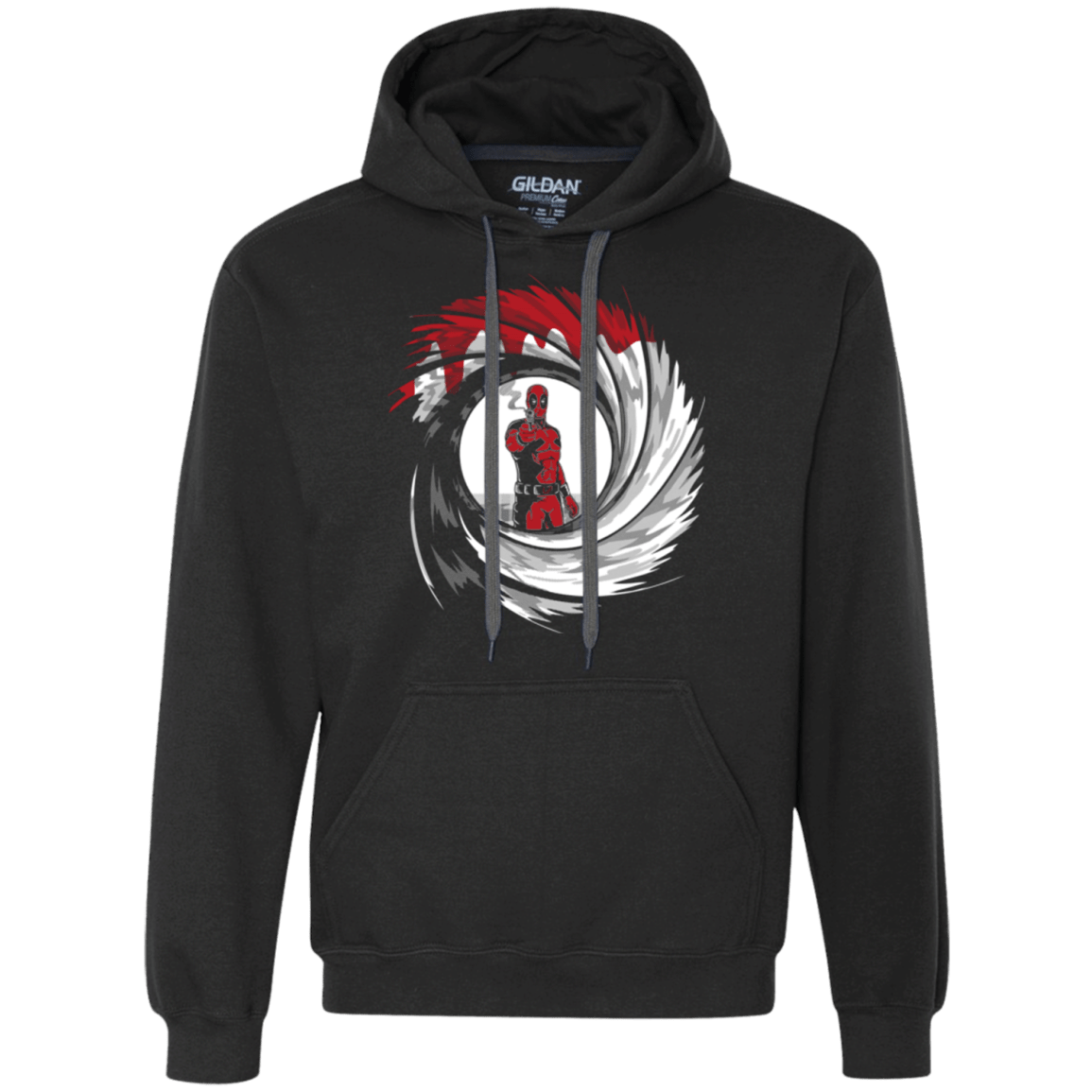 Sweatshirts Black / Small Dpool Shot Premium Fleece Hoodie