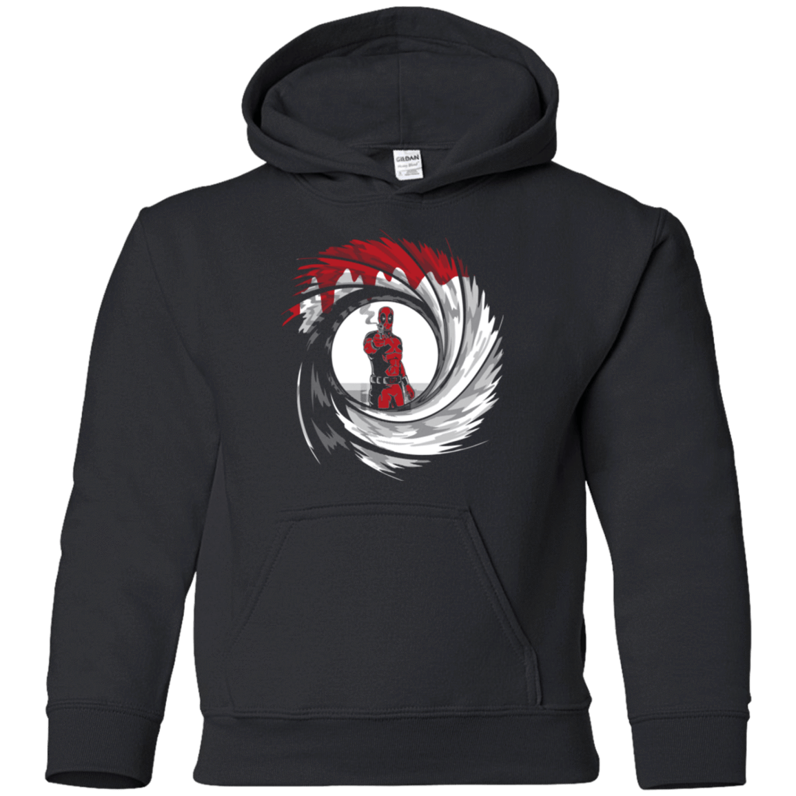 Sweatshirts Black / YS Dpool Shot Youth Hoodie