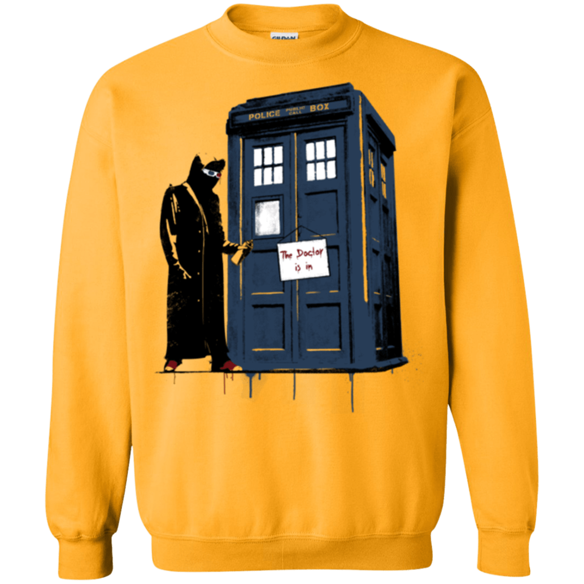 Sweatshirts Gold / Small DR Banksy 10 Crewneck Sweatshirt