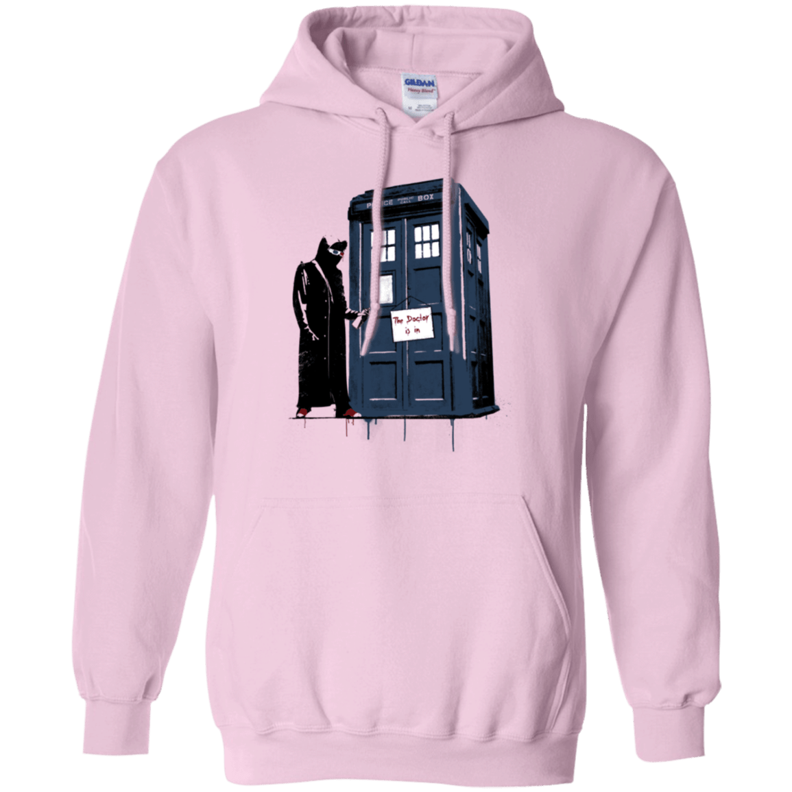 Sweatshirts Light Pink / Small DR Banksy 10 Pullover Hoodie