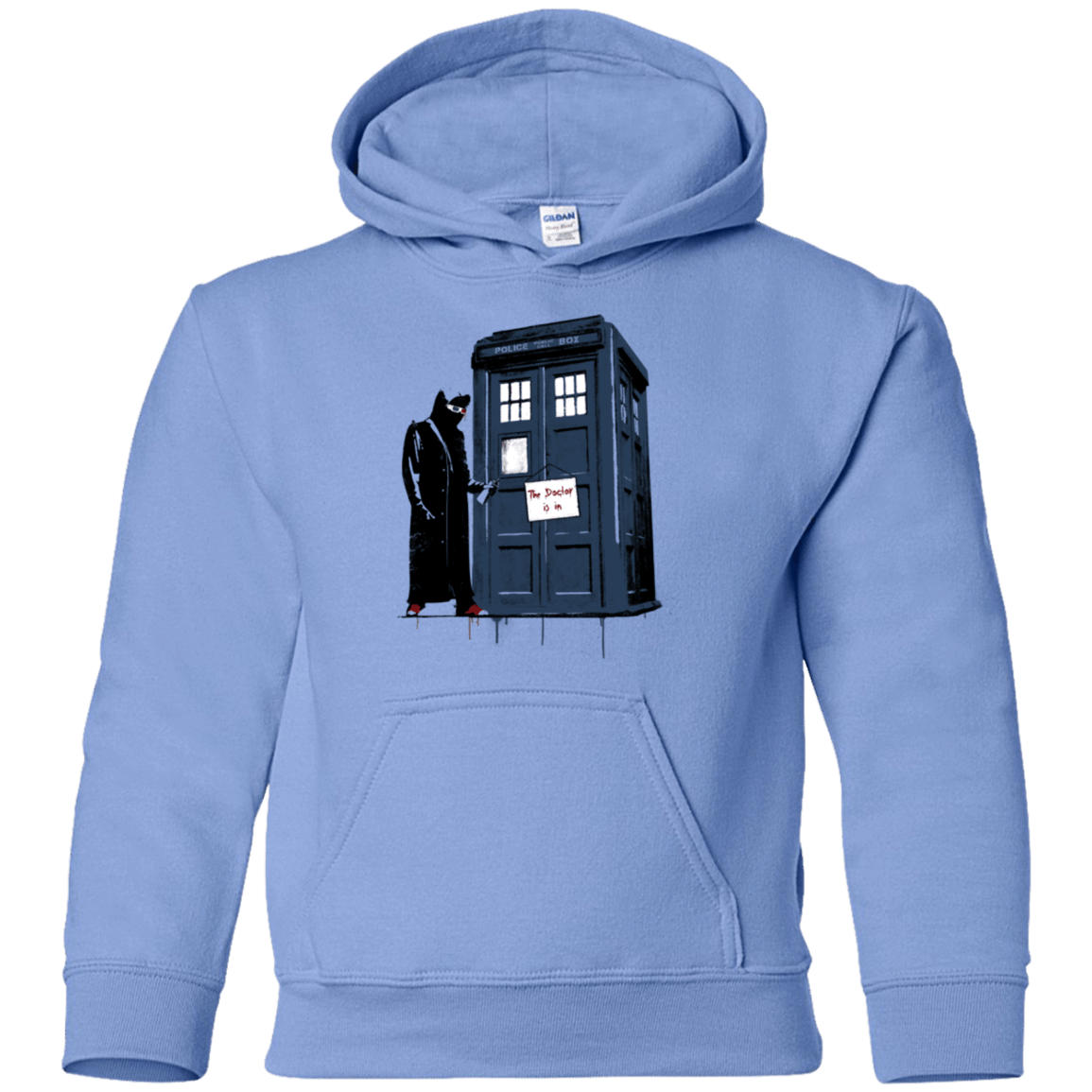 Sweatshirts Carolina Blue / YS DR Banksy 10 Youth Hoodie