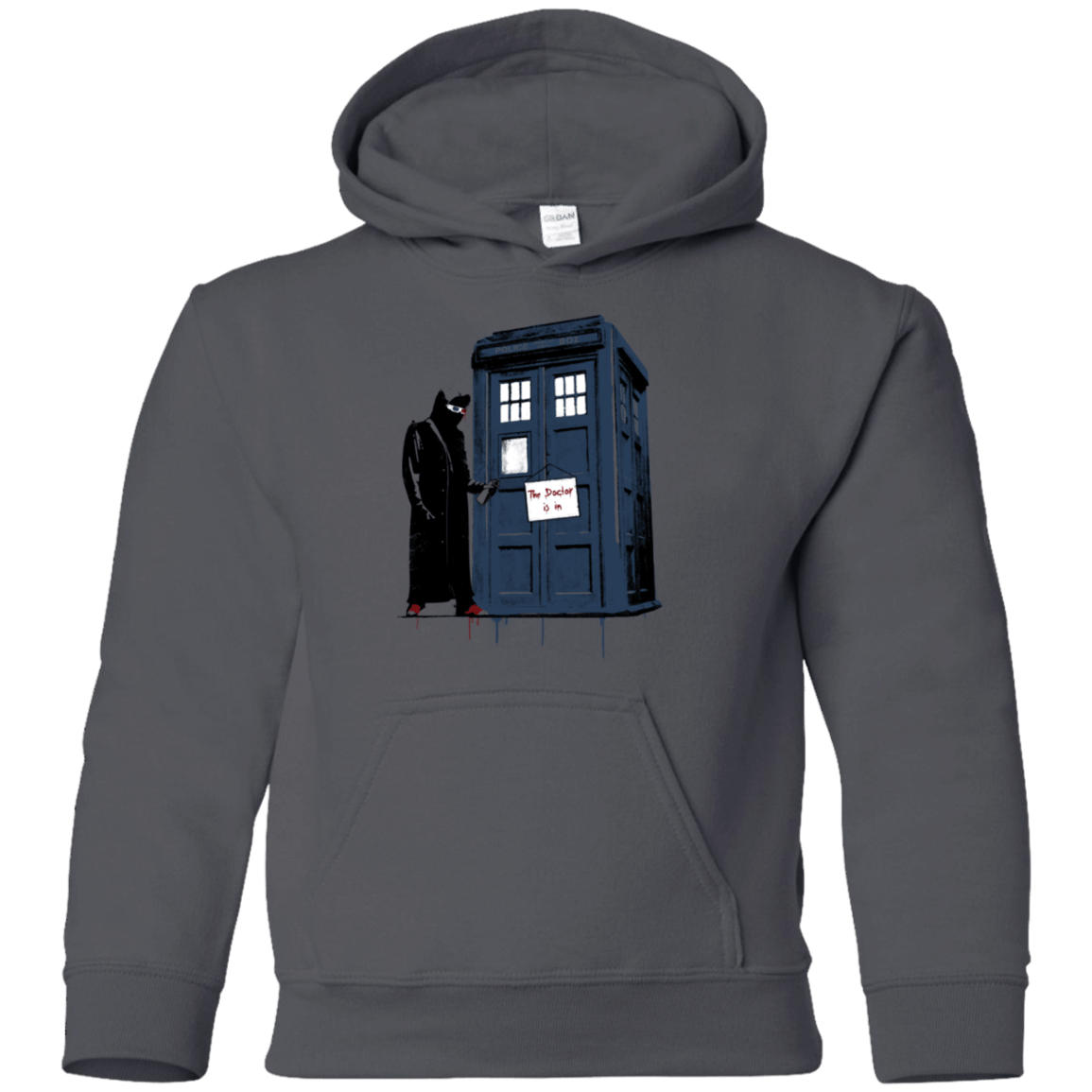 Sweatshirts Charcoal / YS DR Banksy 10 Youth Hoodie