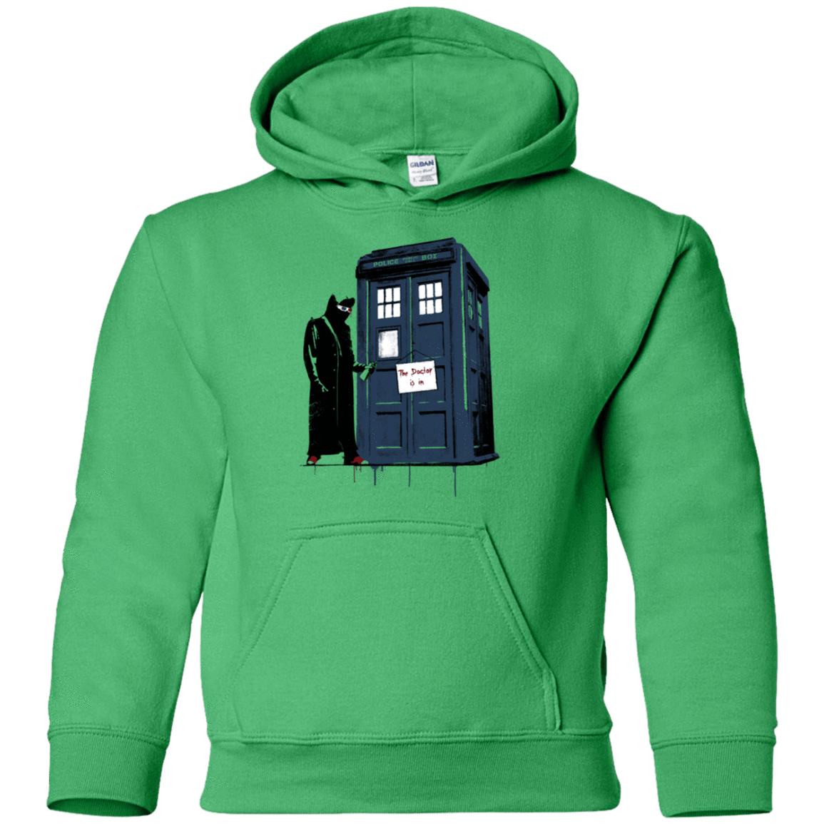 Sweatshirts Irish Green / YS DR Banksy 10 Youth Hoodie