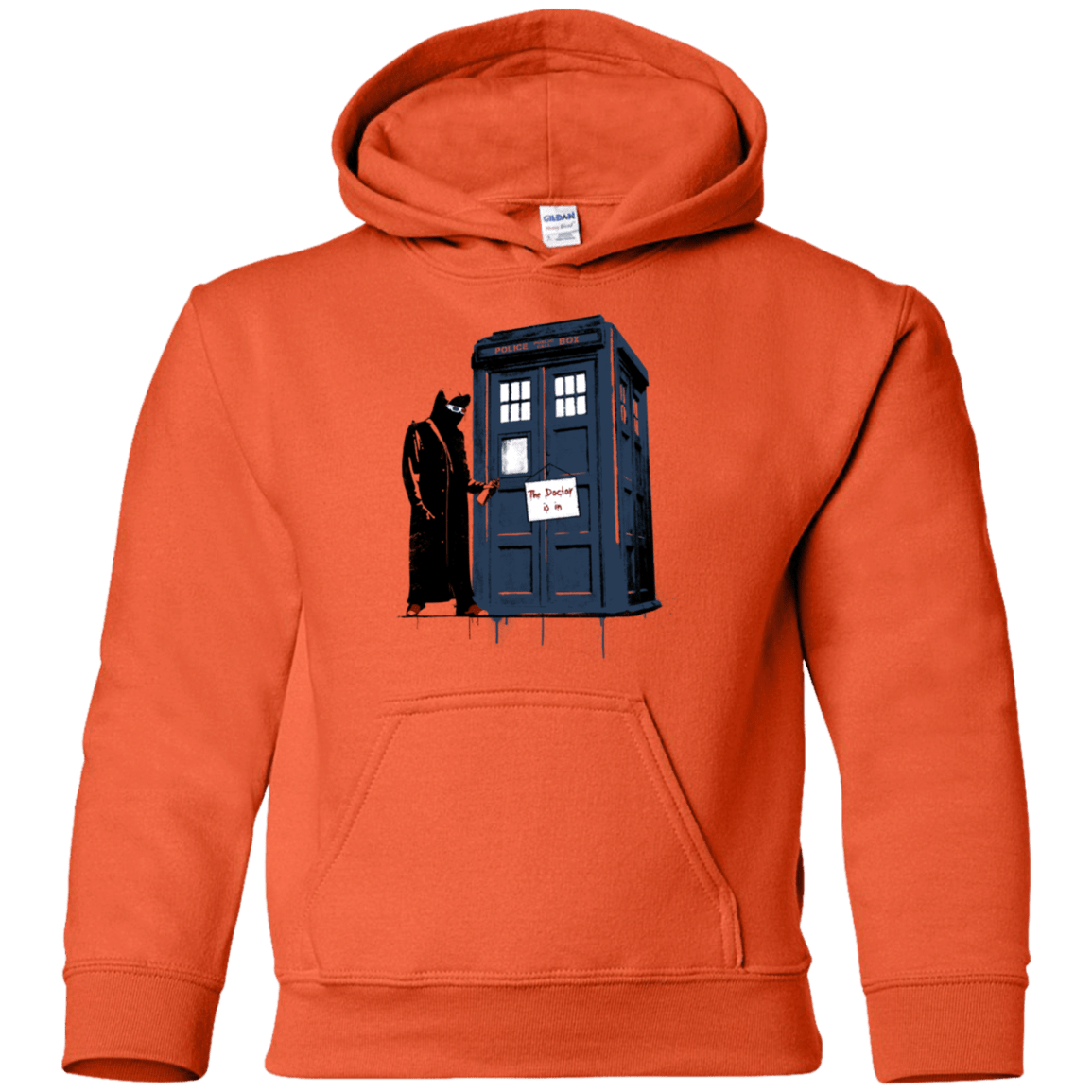 Sweatshirts Orange / YS DR Banksy 10 Youth Hoodie