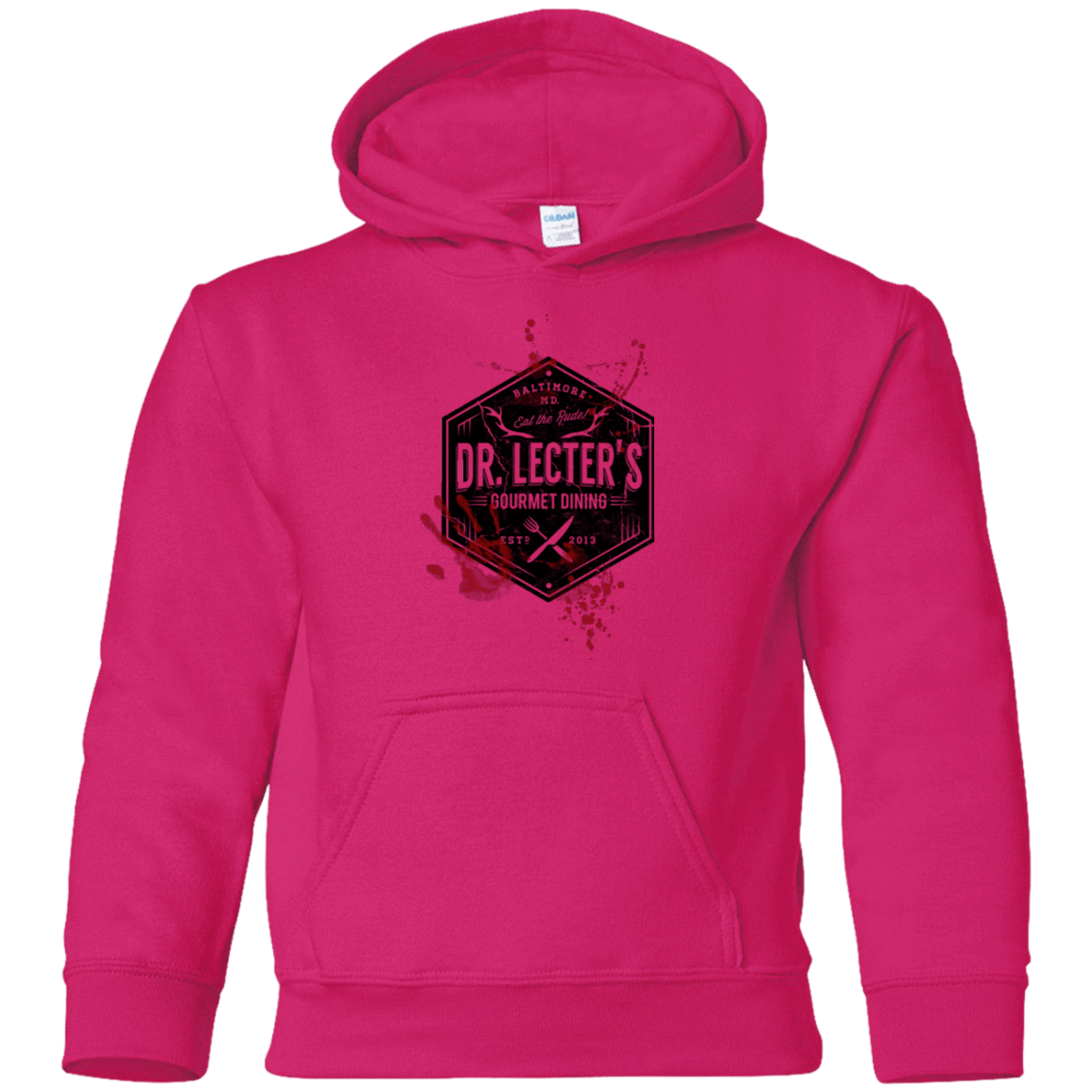 Sweatshirts Heliconia / YS Dr. Lecter's Gourmet Dining Youth Hoodie