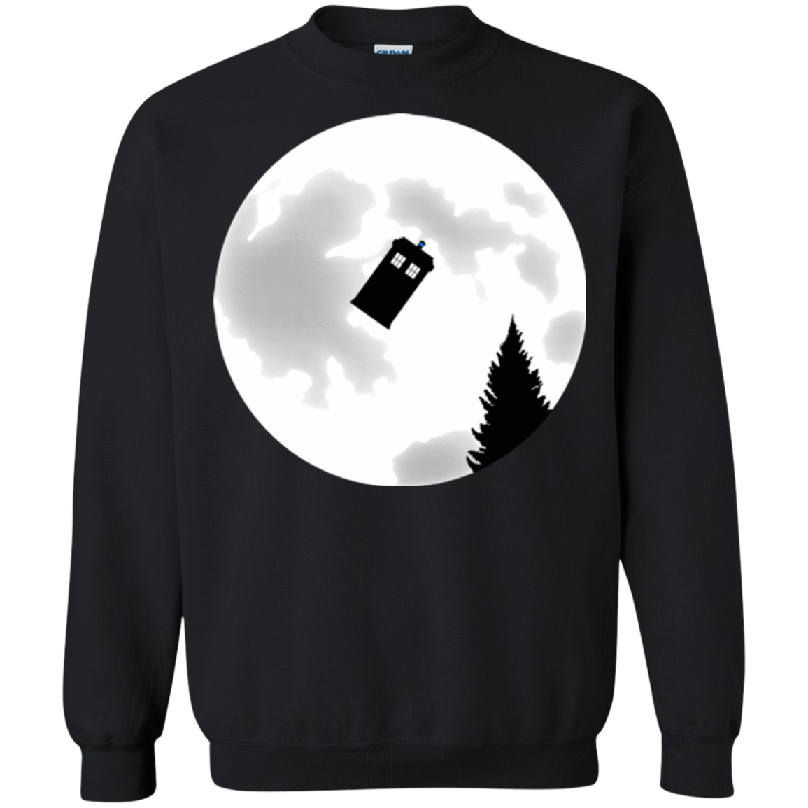 Sweatshirts Black / Small Dr Phone Home Crewneck Sweatshirt