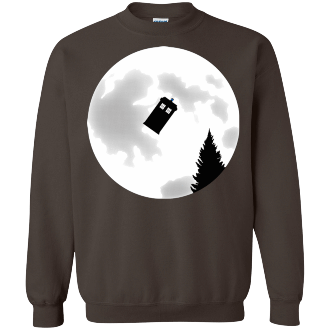 Sweatshirts Dark Chocolate / Small Dr Phone Home Crewneck Sweatshirt