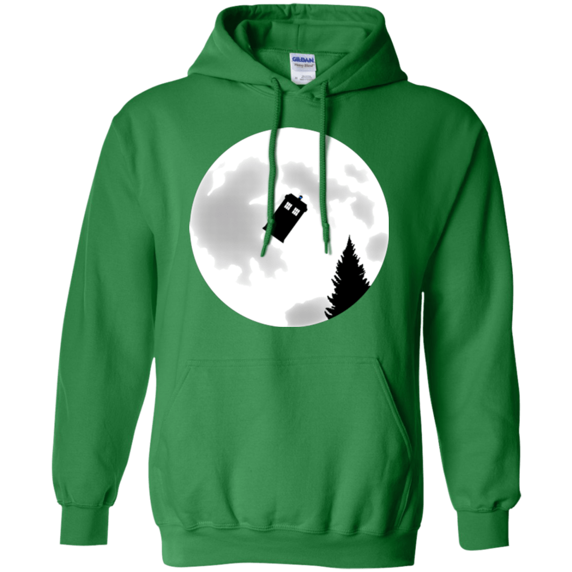 Sweatshirts Irish Green / Small Dr Phone Home Pullover Hoodie