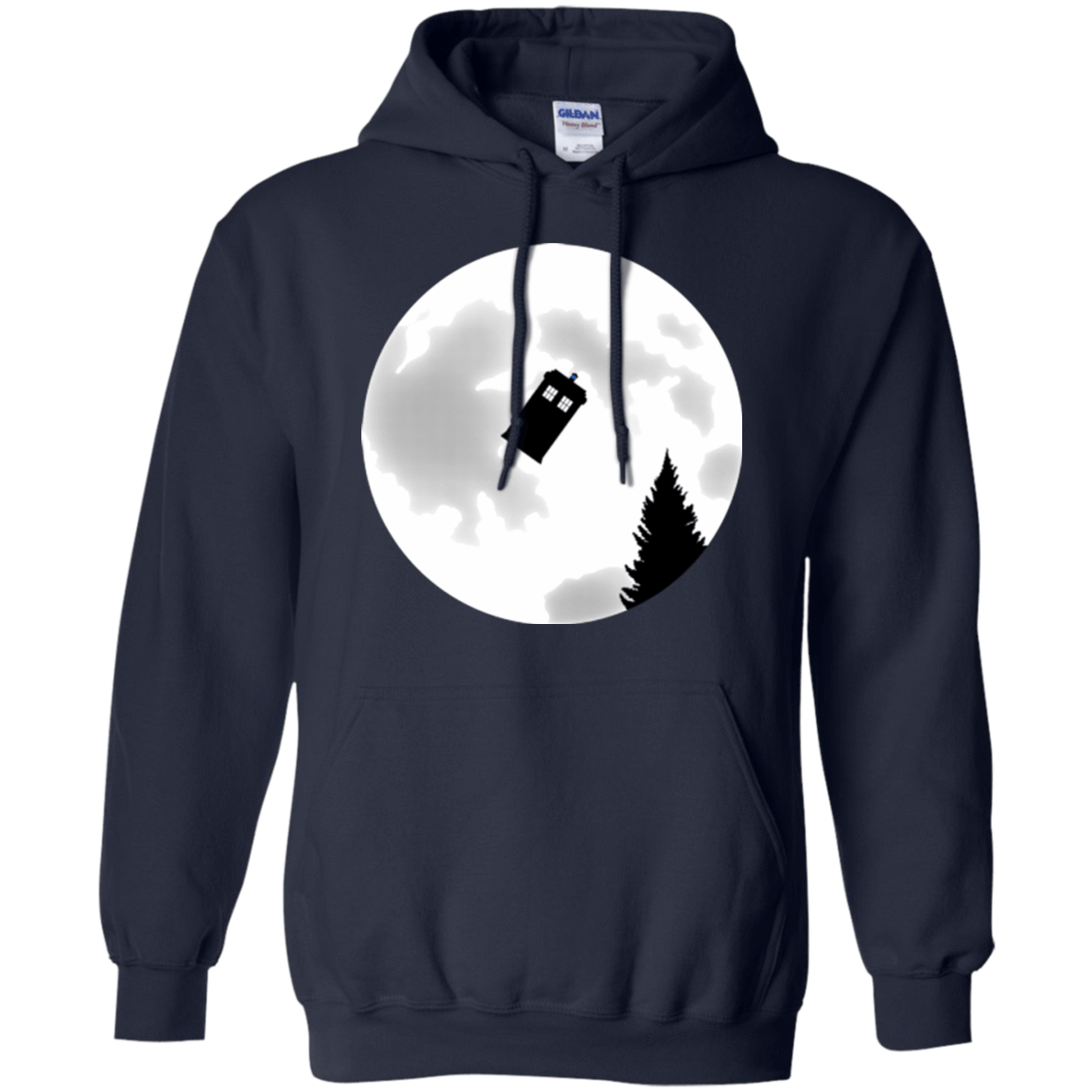 Sweatshirts Navy / Small Dr Phone Home Pullover Hoodie