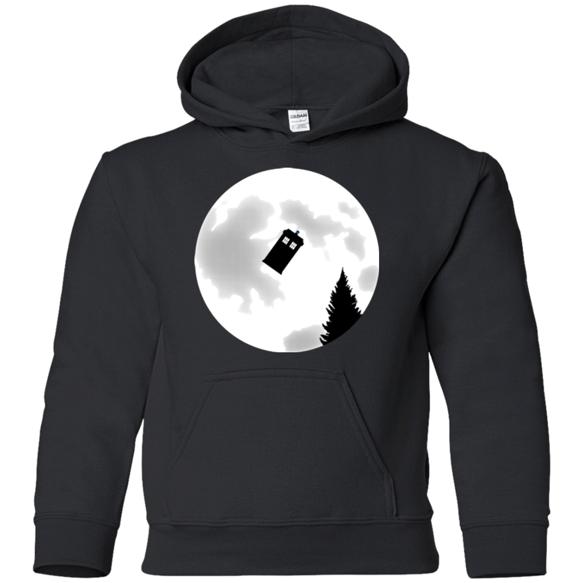 Sweatshirts Black / YS Dr Phone Home Youth Hoodie