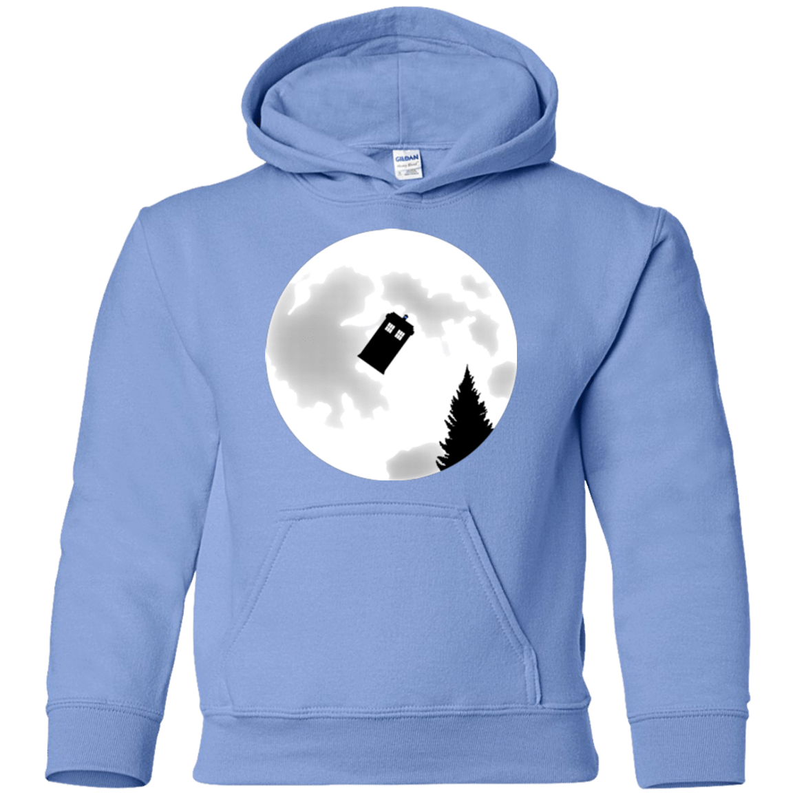 Sweatshirts Carolina Blue / YS Dr Phone Home Youth Hoodie