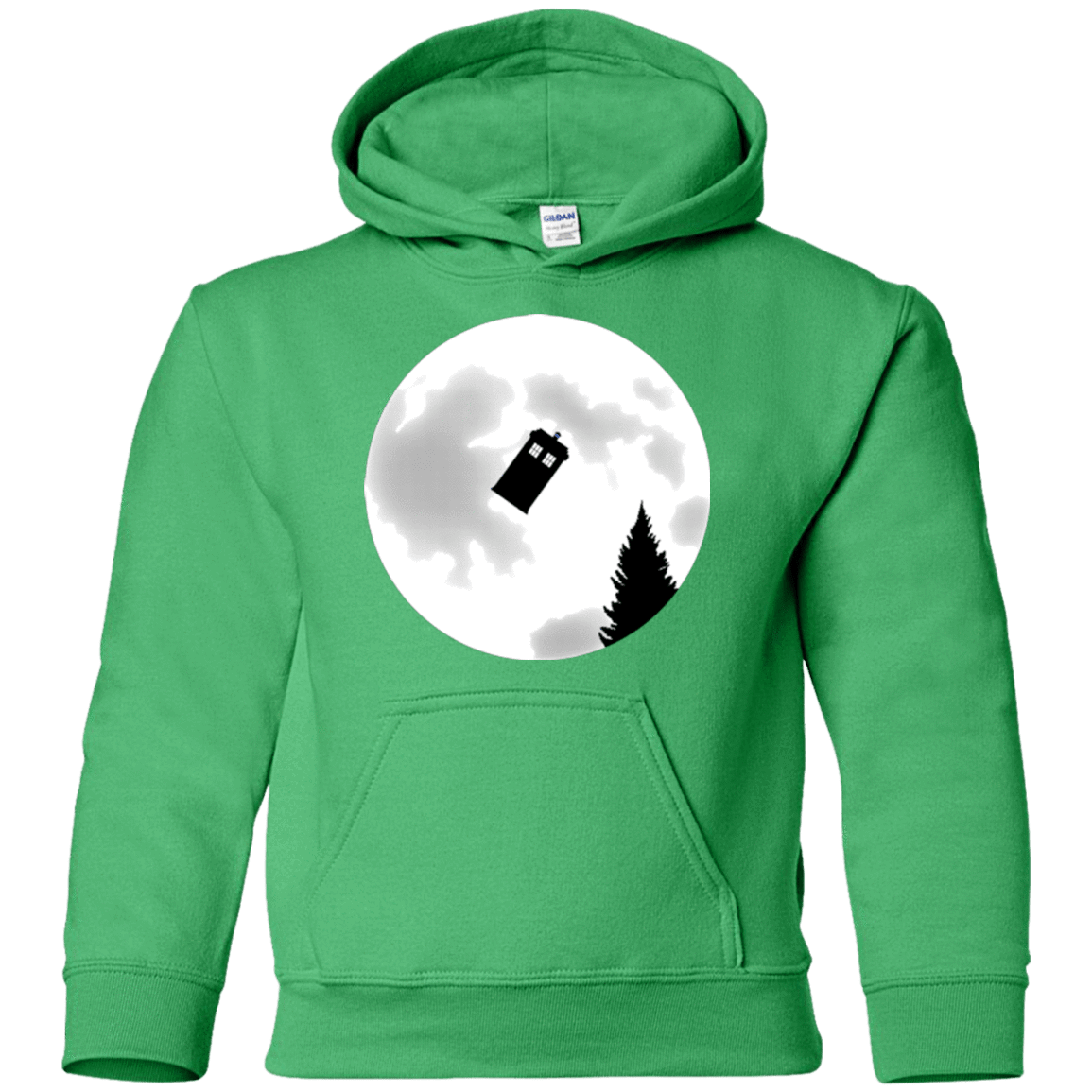 Sweatshirts Irish Green / YS Dr Phone Home Youth Hoodie