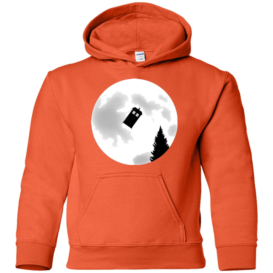Sweatshirts Orange / YS Dr Phone Home Youth Hoodie