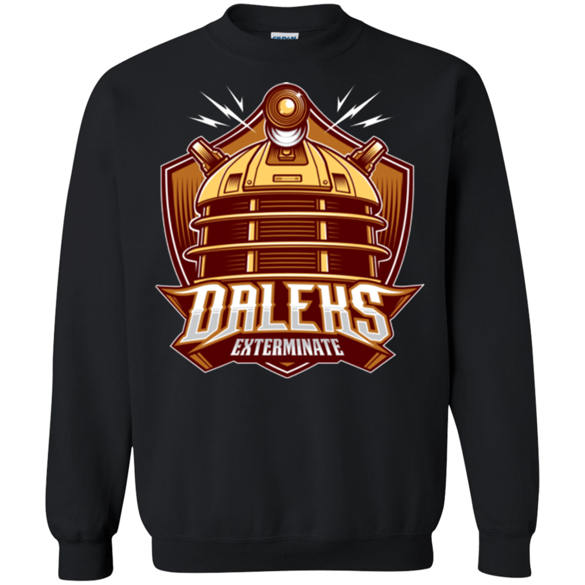Sweatshirts Black / Small Dr. Who Daleks Crewneck Sweatshirt