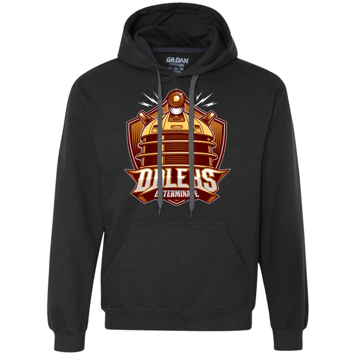 Sweatshirts Black / Small Dr. Who Daleks Premium Fleece Hoodie