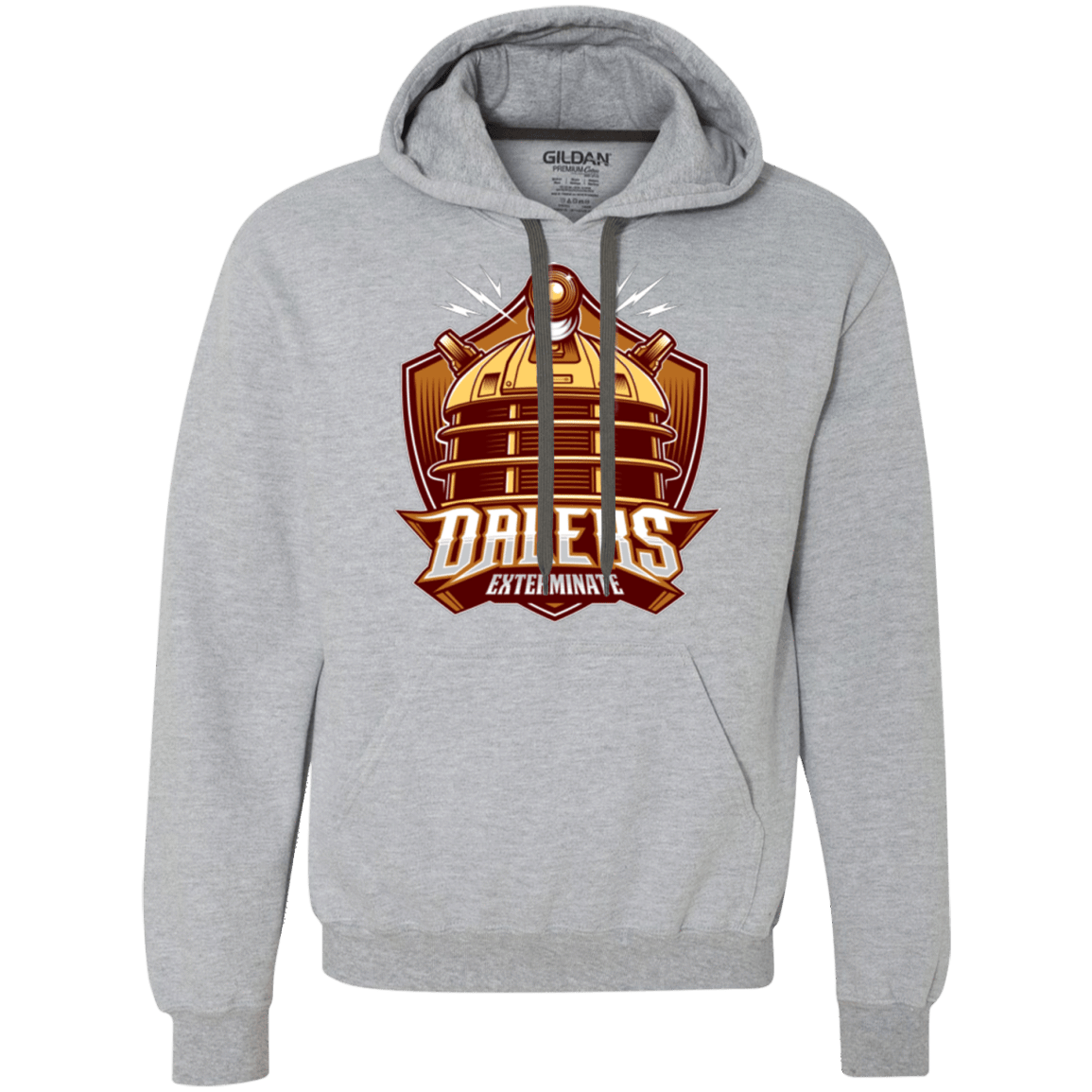 Sweatshirts Sport Grey / Small Dr. Who Daleks Premium Fleece Hoodie