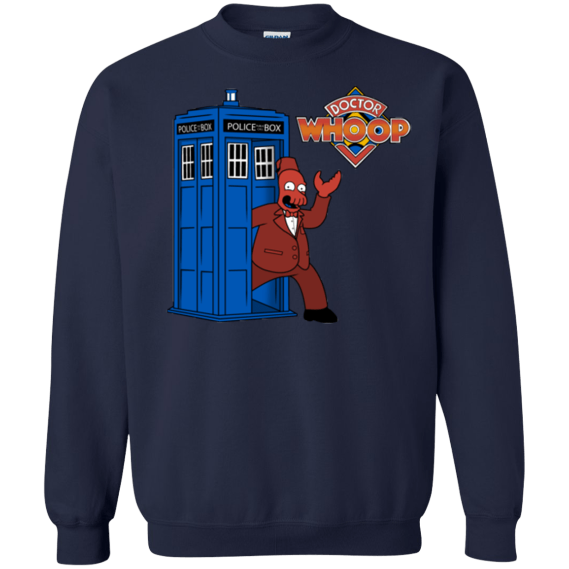 Dr. Whoop Crewneck Sweatshirt