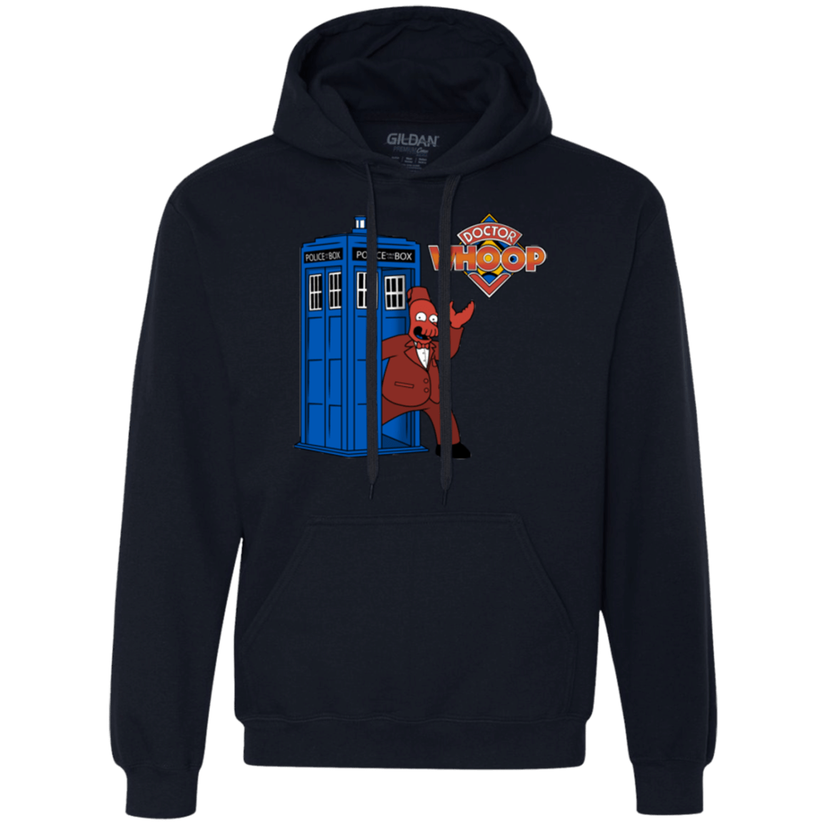 Sweatshirts Navy / Small Dr. Whoop Premium Fleece Hoodie
