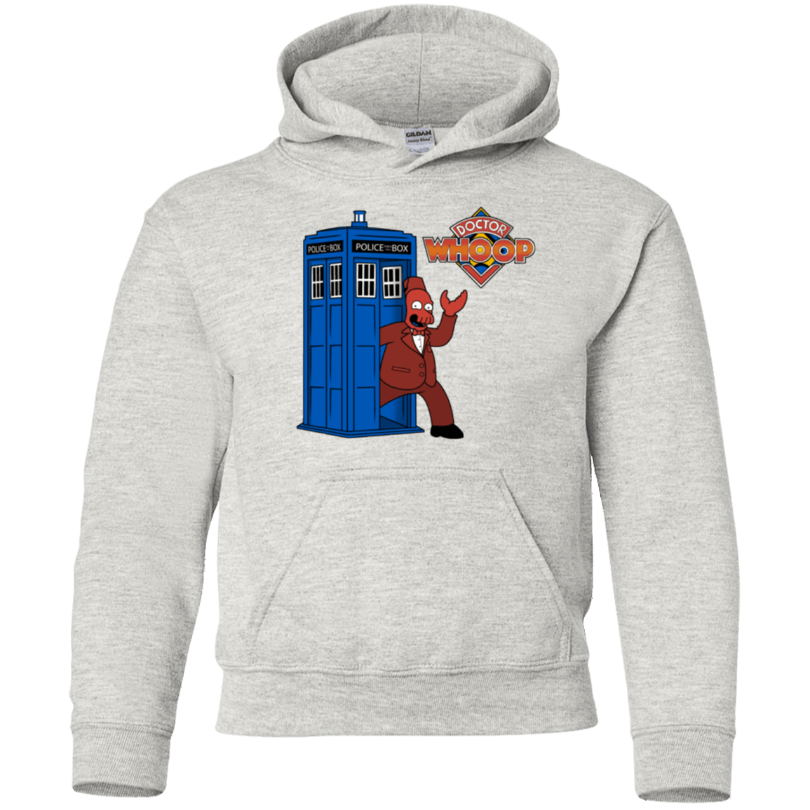 Sweatshirts Ash / YS Dr. Whoop Youth Hoodie