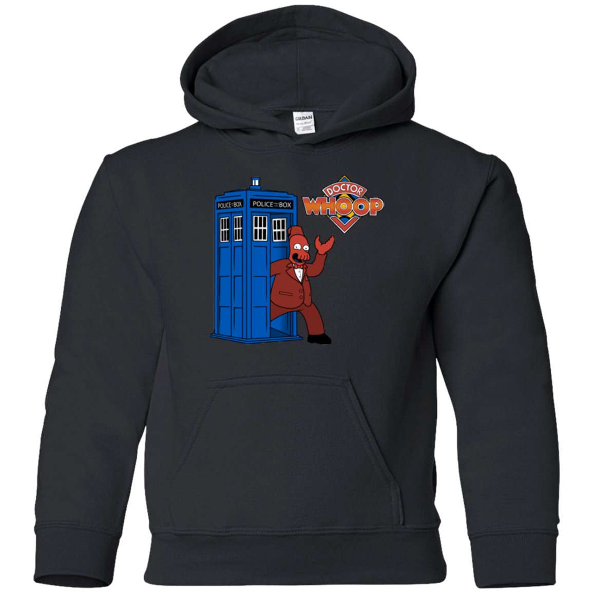 Sweatshirts Black / YS Dr. Whoop Youth Hoodie