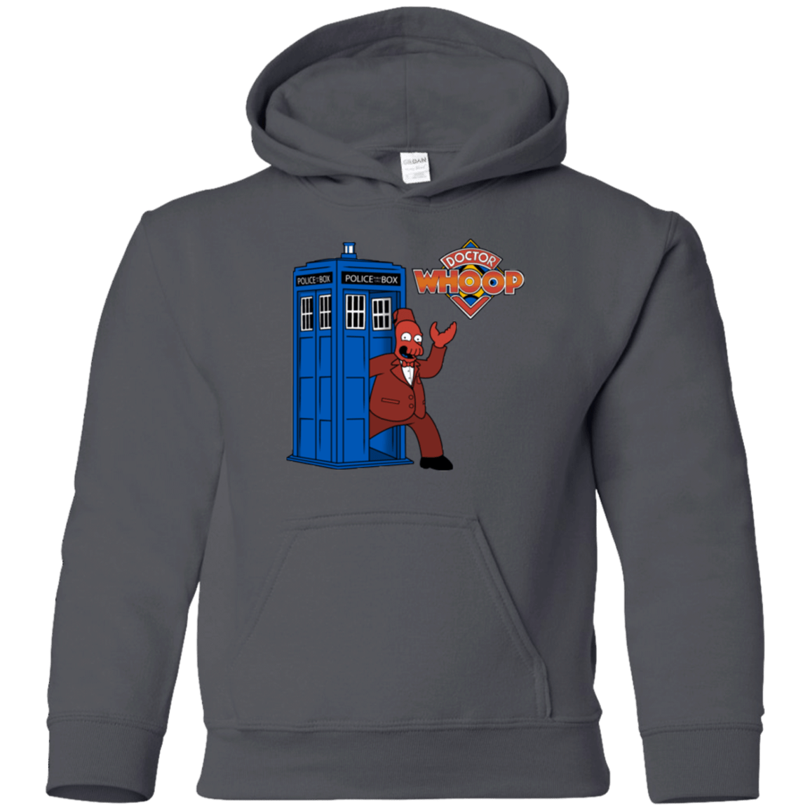 Sweatshirts Charcoal / YS Dr. Whoop Youth Hoodie