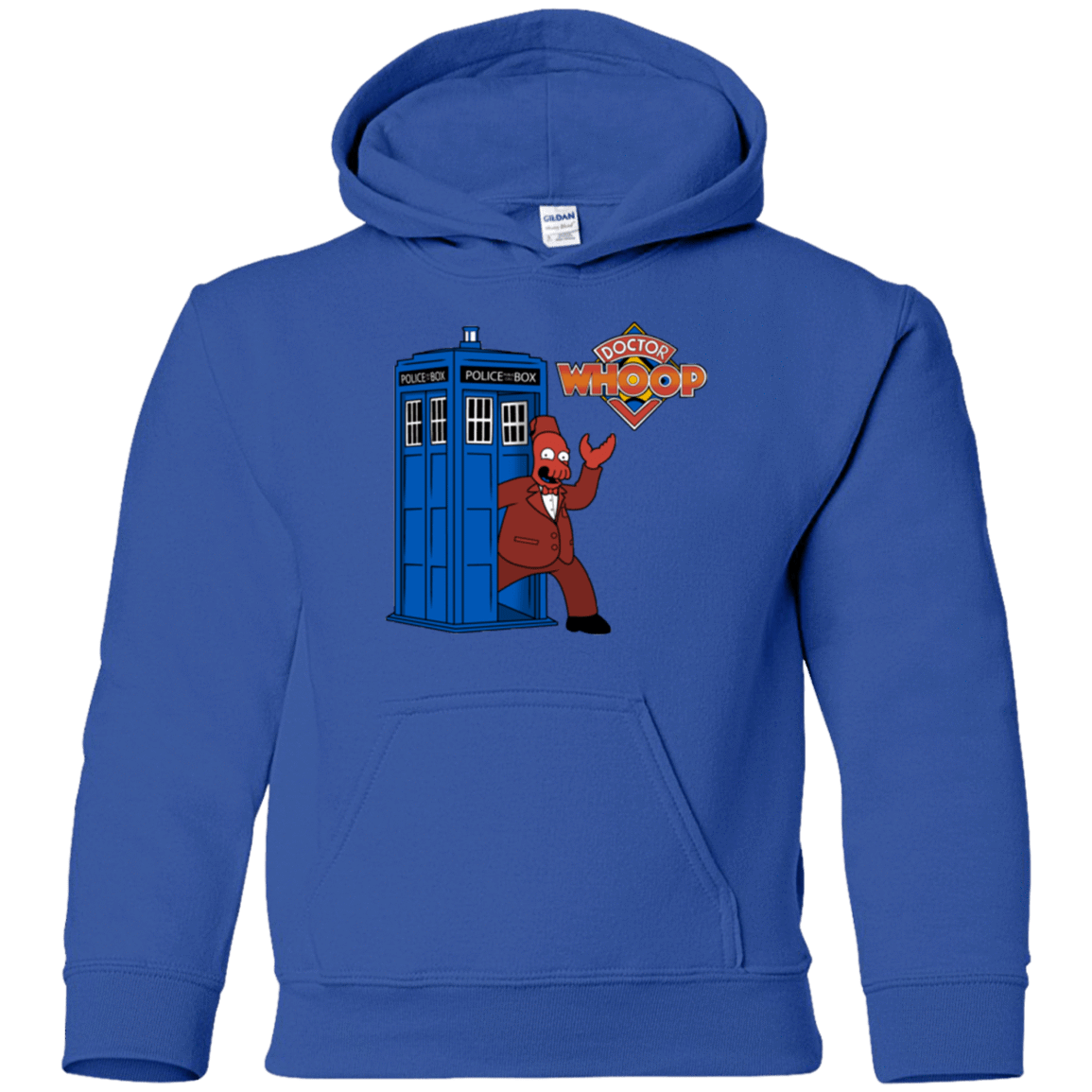 Sweatshirts Royal / YS Dr. Whoop Youth Hoodie