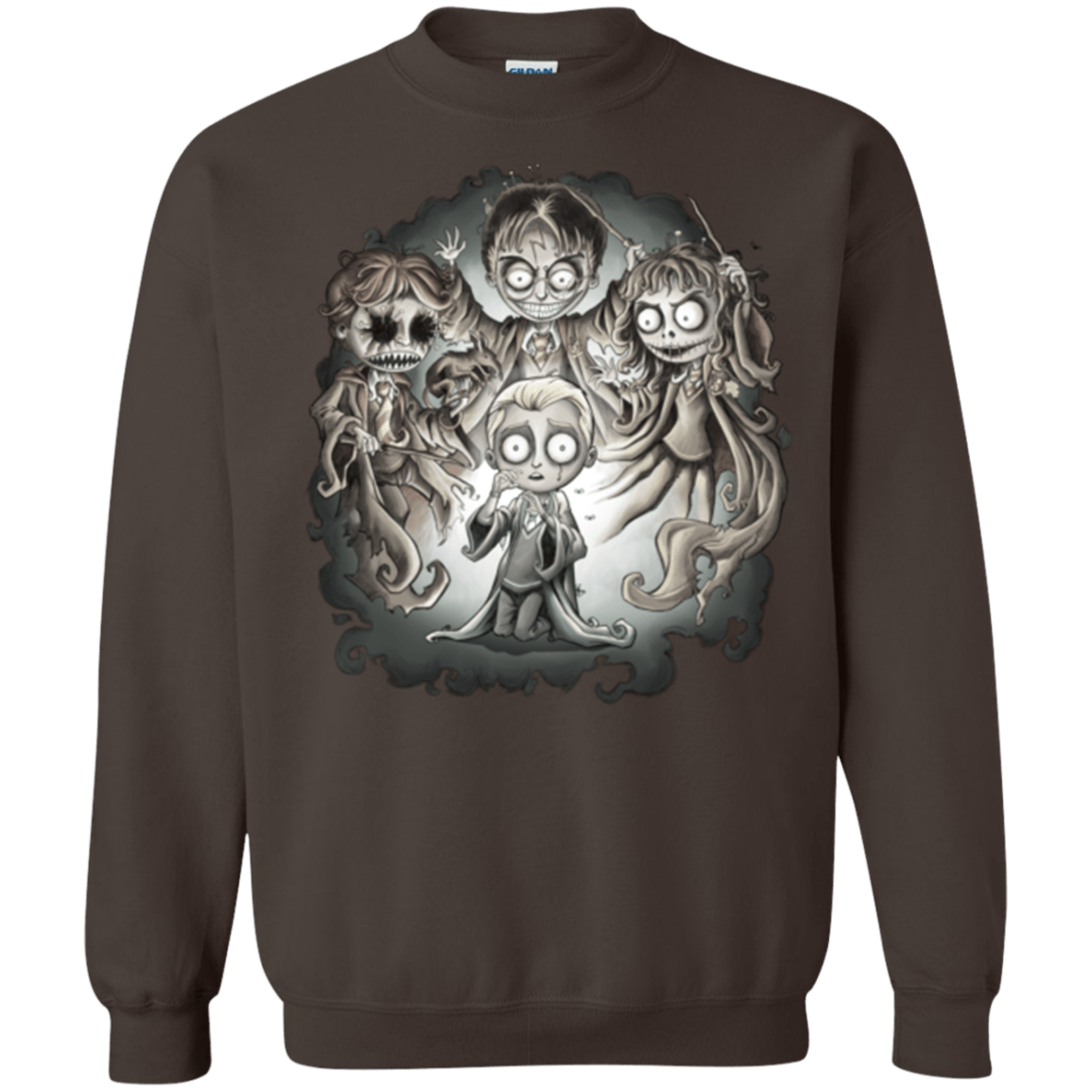 Sweatshirts Dark Chocolate / Small Dracos Nightmare Crewneck Sweatshirt