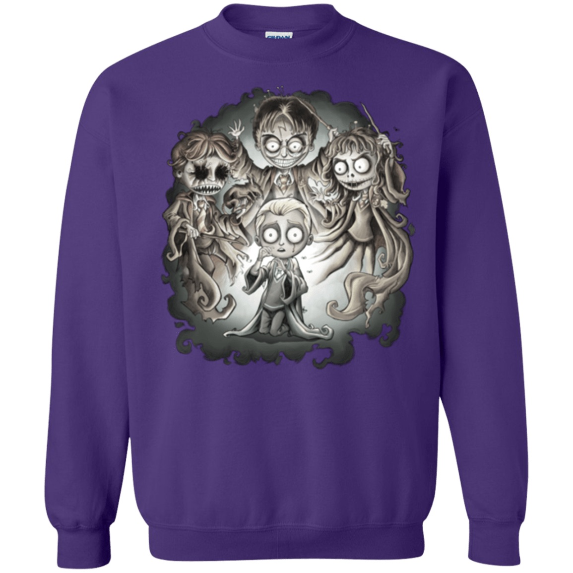 Sweatshirts Purple / Small Dracos Nightmare Crewneck Sweatshirt
