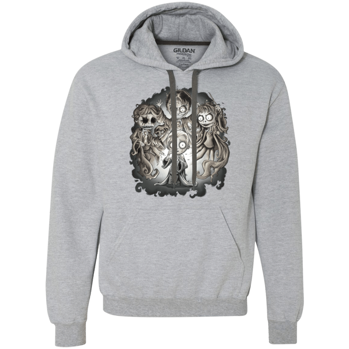 Sweatshirts Sport Grey / Small Dracos Nightmare Premium Fleece Hoodie
