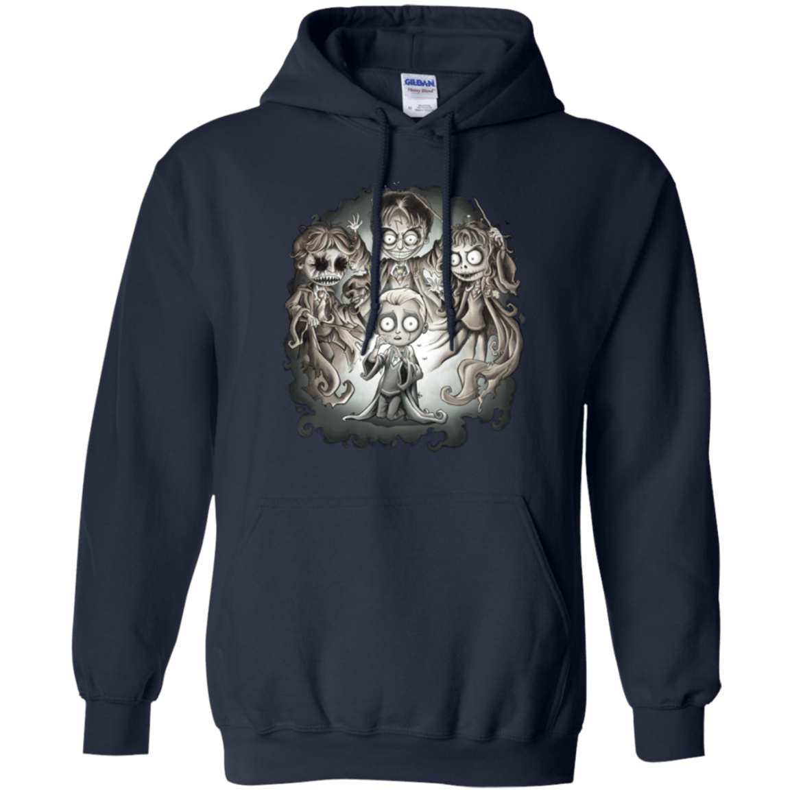 Sweatshirts Navy / Small Dracos Nightmare Pullover Hoodie