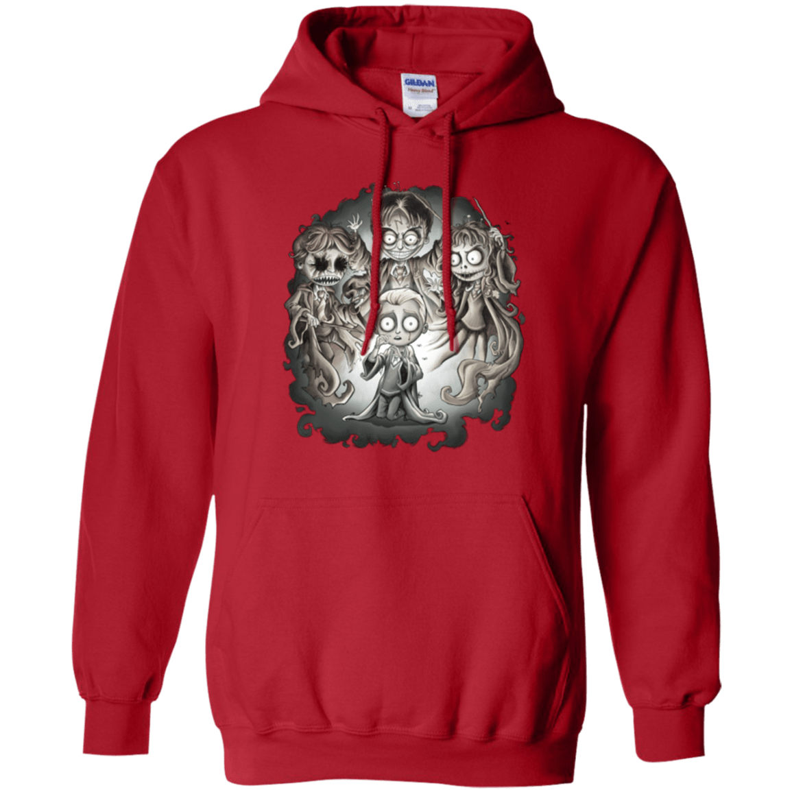 Sweatshirts Red / Small Dracos Nightmare Pullover Hoodie