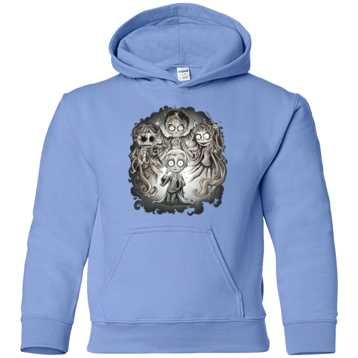 Sweatshirts Carolina Blue / YS Dracos Nightmare Youth Hoodie