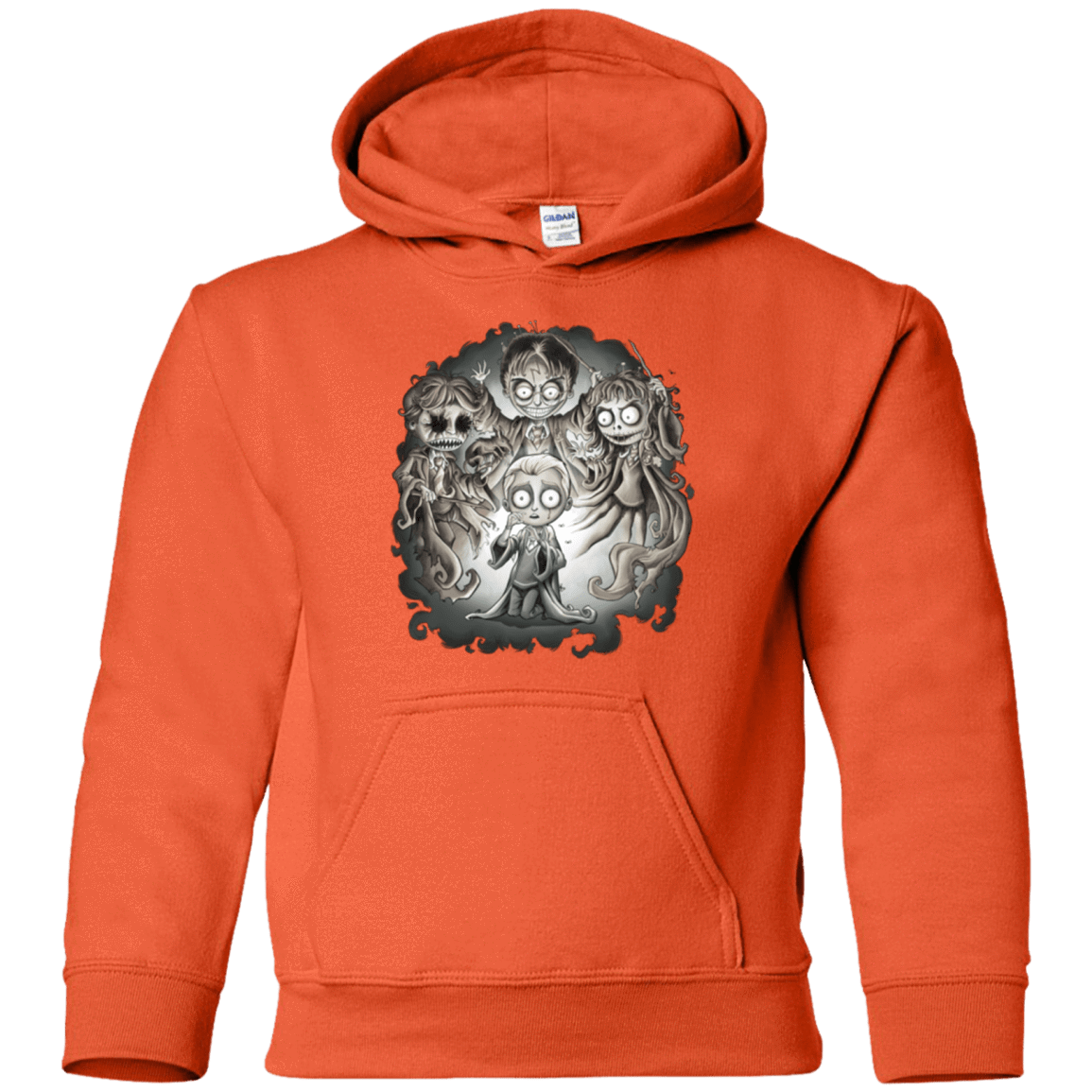 Sweatshirts Orange / YS Dracos Nightmare Youth Hoodie