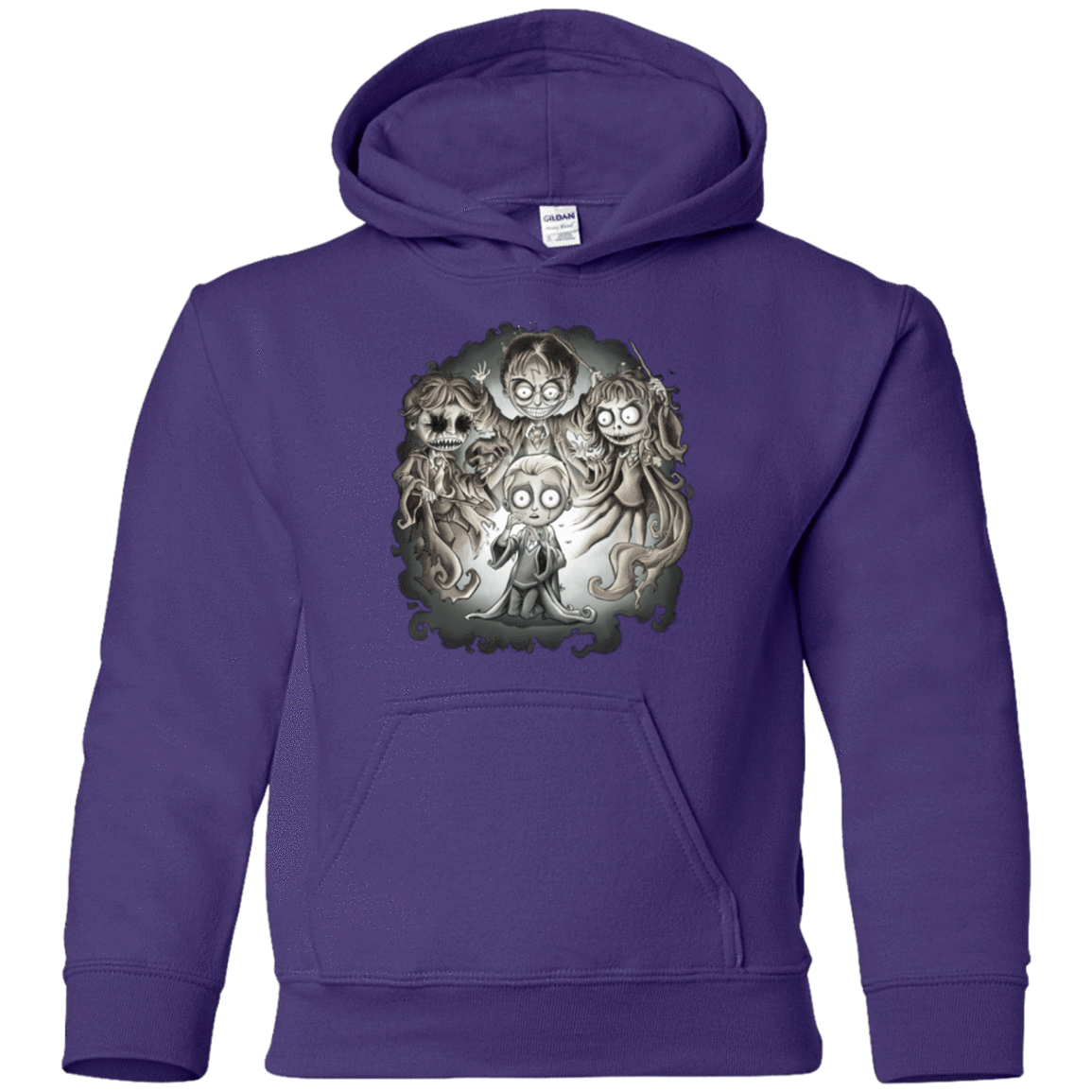 Sweatshirts Purple / YS Dracos Nightmare Youth Hoodie